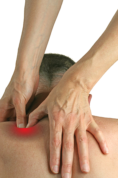 If you have shoulder pain, trigger point massage can help you release your muscle pain